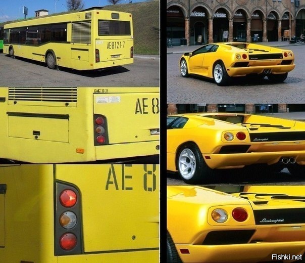 Что общего у автобуса МАЗ и «Lamborghini Diablo»