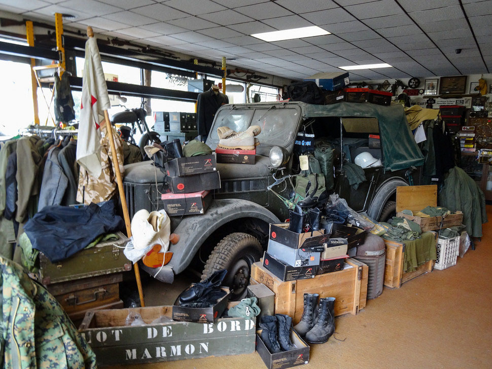 Магазин армейских товаров и музей одного нью-йоркского деда