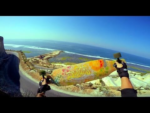 Longboard on Bali