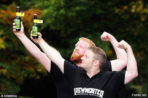 Самое крепкое в мире пиво в 67,5 градусов сварили два друга из Шотландии