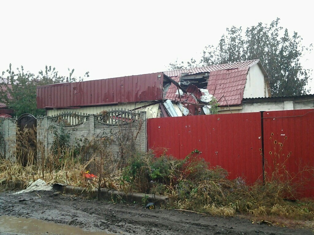 Пески разрушены войной и разграблены