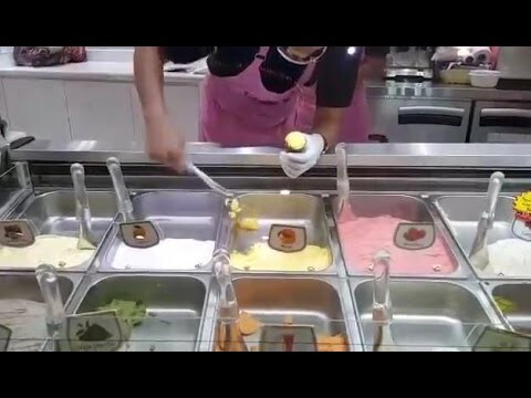Как в Тайланде мороженое подают