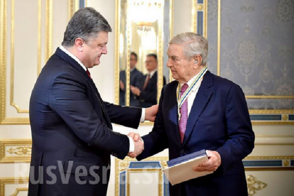 Сорос получил высший орден Украины «за активную деятельность»