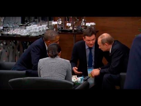 Чтение по губам: разговор Путина и Обамы на G20