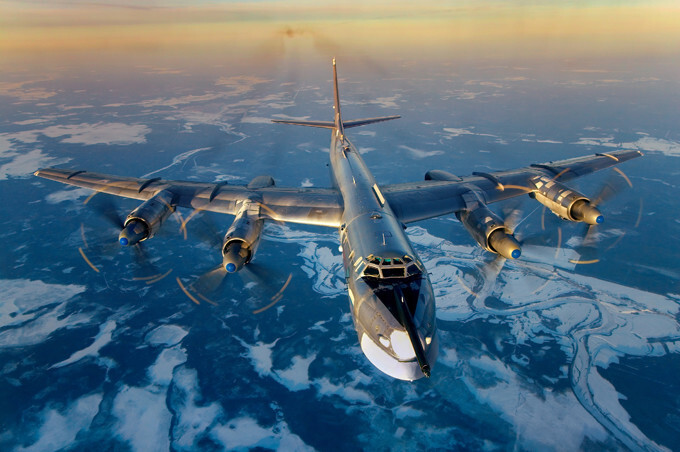 Эксперты НАТО: Ту-95 «Медведь» «учебно» разбомбил Европу! 