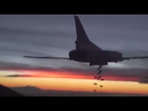 Боевое применение дальних бомбардировщиков Ту-22М3 по объектам террористов в Сирии