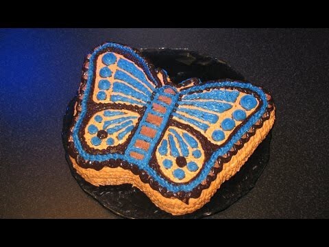Торт - бабочка - шоколадница