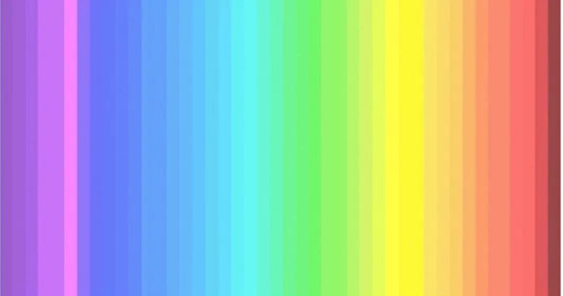 Только один из четырех людей видит все цвета этого спектра. А сколько видите вы?