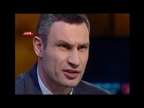 МЫСЛИ КЛИЧКО. МЭР КИЕВА ПОРАДОВАЛ СВОИХ ПОКЛОННИКОВ НОВОЙ РЕЧЬЮ