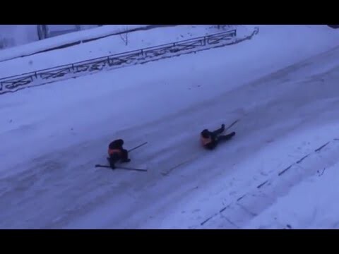 Когда у дворников перерыв
