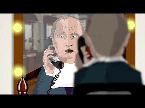 Путин за 2 минуты до прямого эфира...