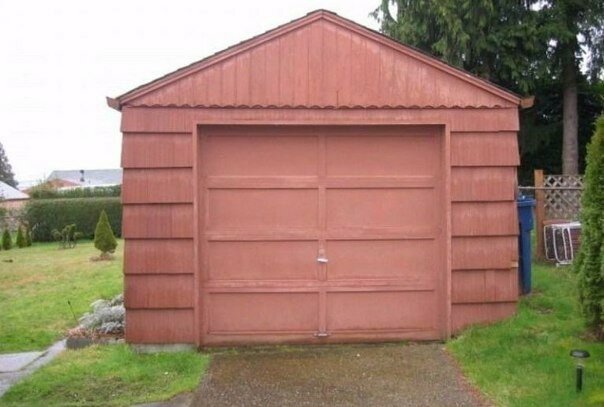 Девушка перестроила гараж в уютный домик площадью всего 23 кв. метра