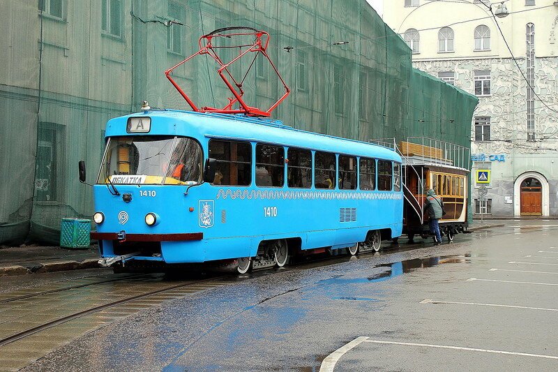 Праздник трамвая в Москве