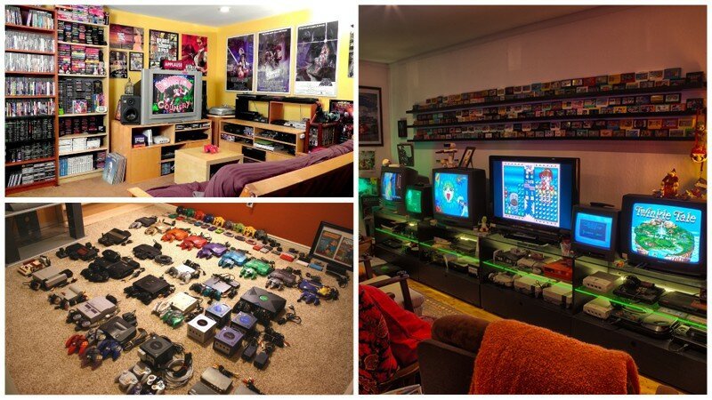 Как выглядят комнаты людей, которые реально помешаны на играх