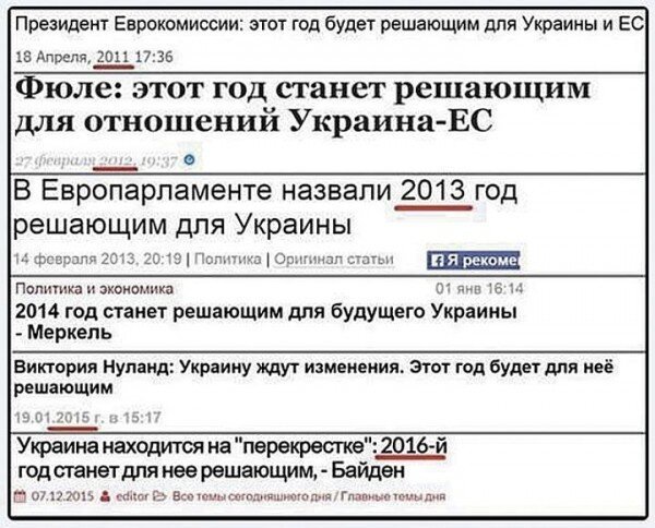 Пять лет на перекрёстке