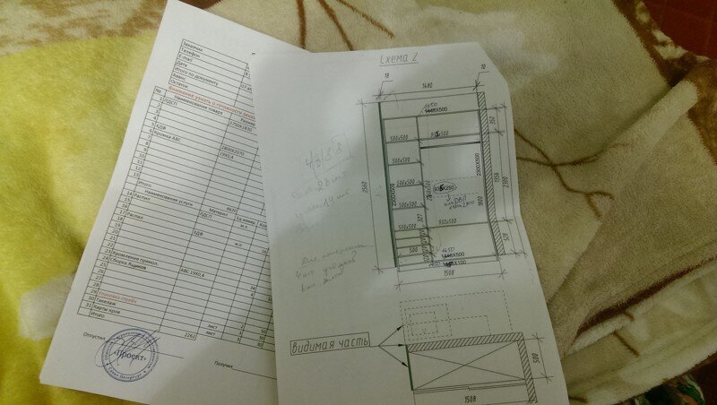 Как я свой первый шкаф строил