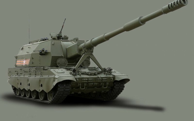 Made in Russia: САУ 2С35 «Коалиция-СВ» - самоходная гаубица калибр 152-мм