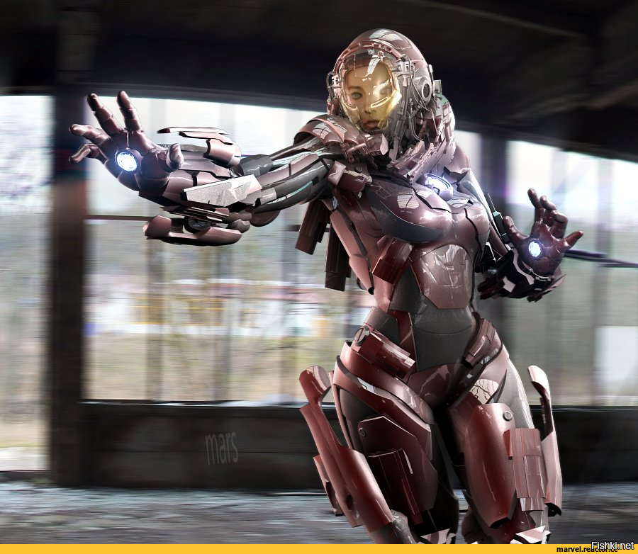 Девушка-железный человек