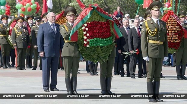 А.Г.Лукашенко: "Мы не позволим исказить правду о Победе" 