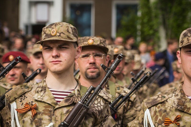 Парад в Донецке!