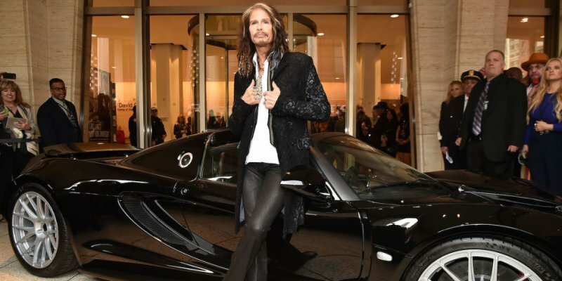 Вокалист группы Aerosmith решил избавиться от своего гиперкара Hennessey