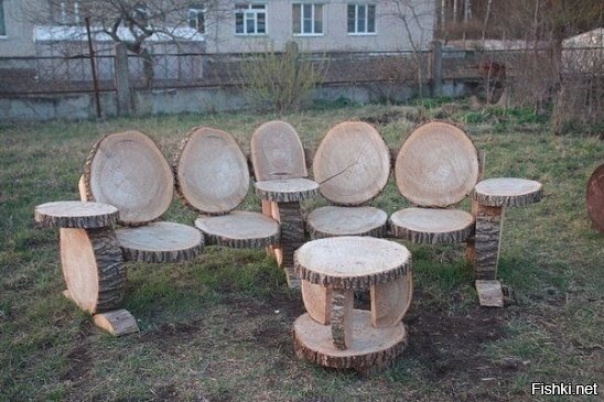 интересная скамейка