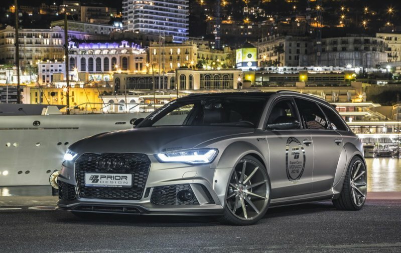 Широкий тюнинг для Audi A6 от Prior Design