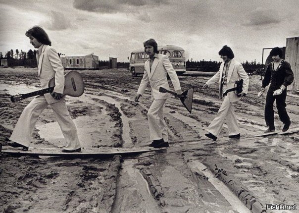 Abbey Road по–советски 1976 год Сургут