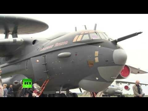 На аэродроме в Иваново представили новейший самолет А-50У 