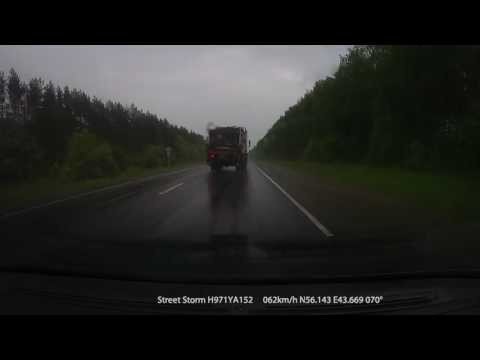 ДТП 25 05 16 Богородская трасса, перед поворотом на Шумилово