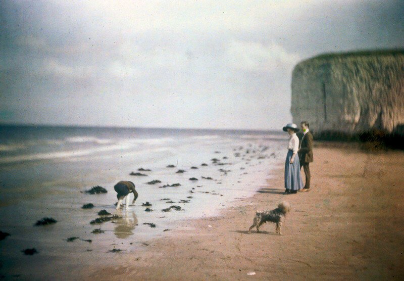 Цветные фотографии начала 1900-х годов, похожие на призрачные видения