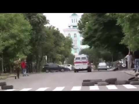 Свидетели авиаудара по Луганску (02.06.14)...