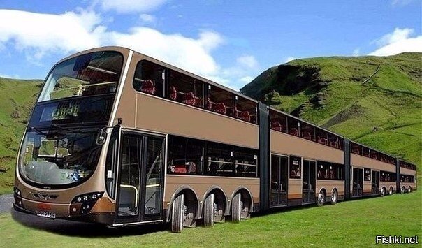 Самый длинный в мире автобус