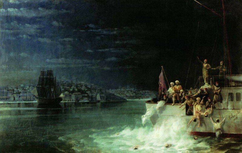 Почему Иван Айвазовский выбросил в море дорогой подарок турецкого султана