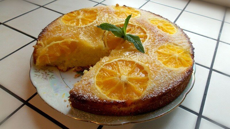 Апельсиновый тарт татен. Как вкусно приготовить апельсиновый пирог
