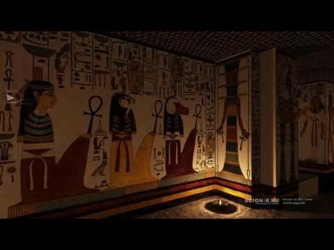 Визуализация древнеегипетской гробницы царицы Нефертари