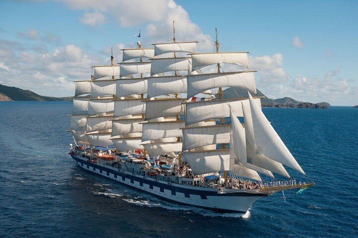 Великолепный «Royal Clipper»: самое большое парусное судно в мире