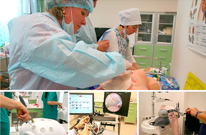 Как в Боткинской больнице тренируются на роботах