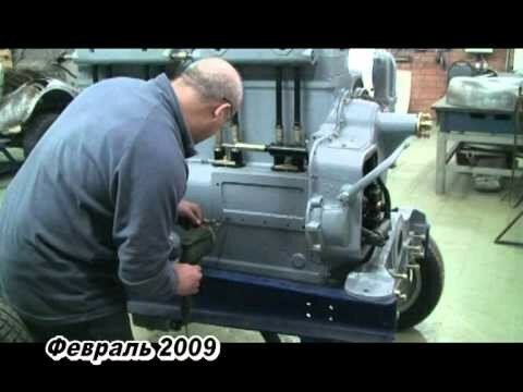 Восстановление старого трактора "Сталинец"