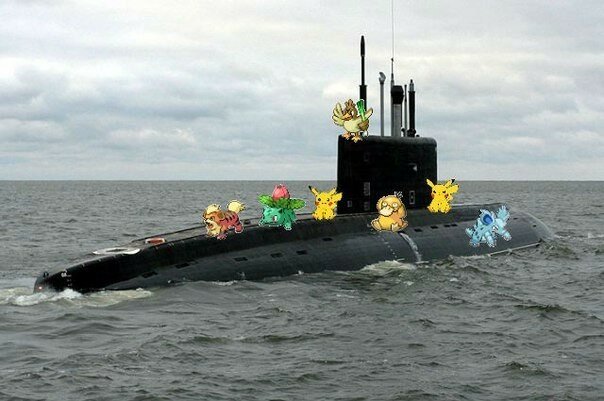 Письмо с подводной лодки разработчикам Pokemon Go