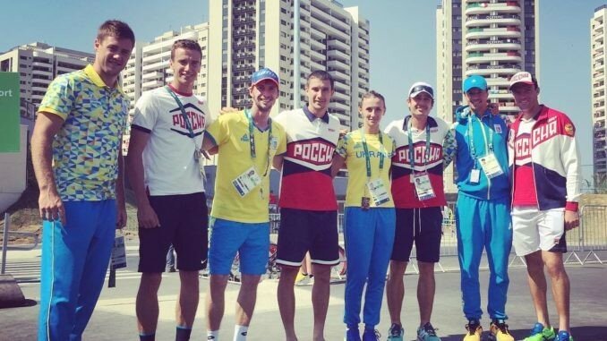 Дружба выше, чем политика - совместное селфи украинских и российских спортсменов как пример