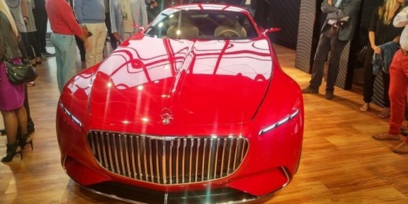 Представлен концепт электромобиля Mercedes-Maybach