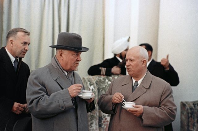 1955 год в цвете: страна на подъёме