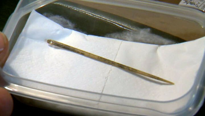 До сих пор острая: на Алтае нашли швейную иглу, которой более 50 тысяч лет