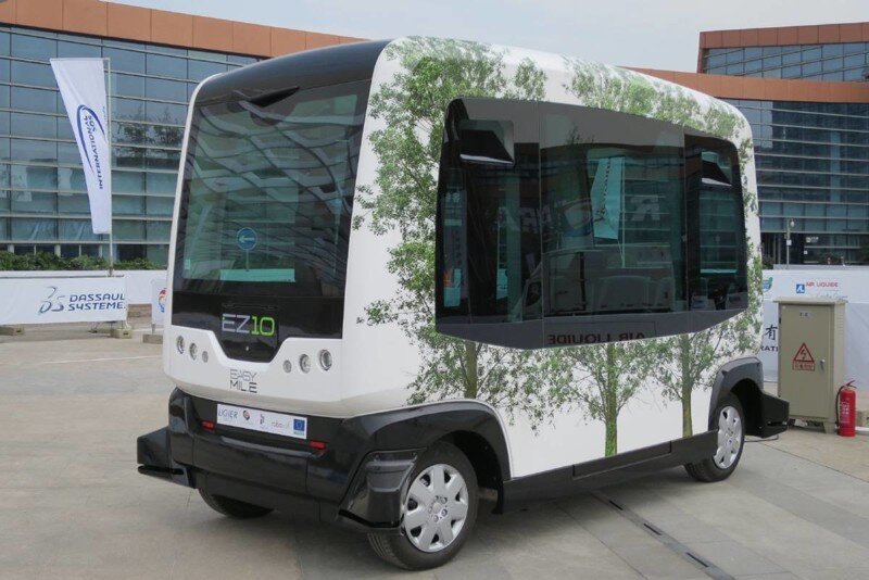 В Хельсинки появится беспилотный автобус