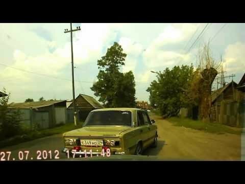 Борзая гопота на дороге
