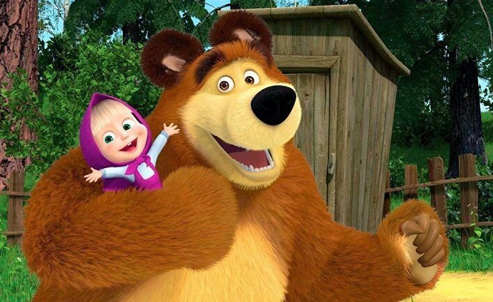 Маша и медведь - успех российского мультфильма
