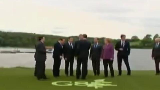Полный прикол над Обамой!!! Красавцы, кто это сделал!
