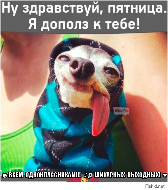 ☻ ВСЕМ  ОДНОКЛАССНИКАМ!!!   ♪♫  ШИКАРНЫХ  ВЫХОДНЫХ!  ♥