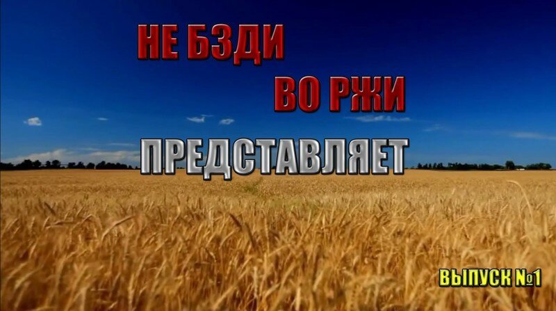 Не бзди во ржи. Выпуск1. Папа, а где мама?